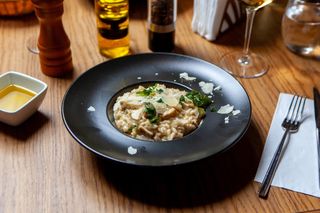 Risotto cu ciuperci de pădure și chilli