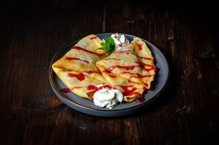 Clătite cu dulceață