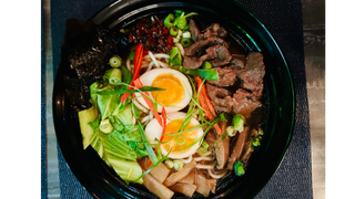 Ramen with beef