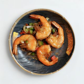 57.  Langostinos Sal Y Pimienta (Ración)