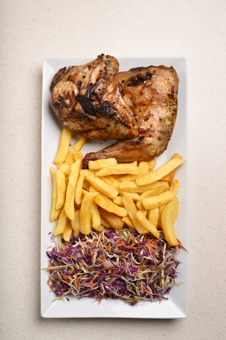 1/2 Grilled Chicken Combo