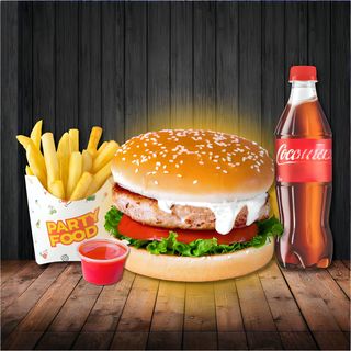 Меню Чикен Бургер