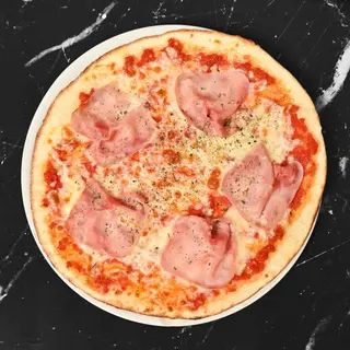 Pizza Margarita Y Jamón (30cm)