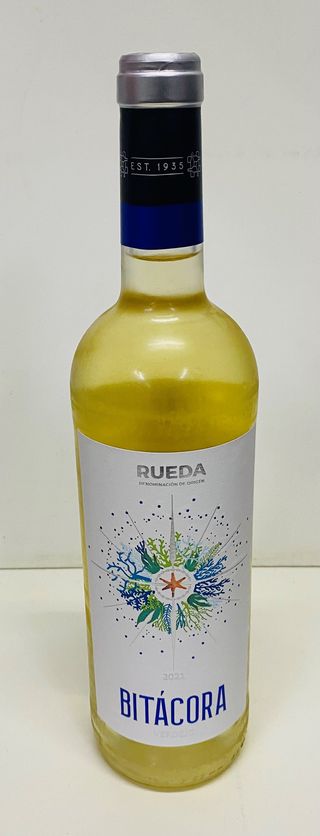 Vino blanco de Rueda Bitacora 