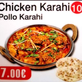 10 Chicken Karahi