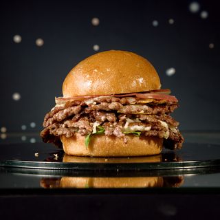 Lambo Smash Fiver burger