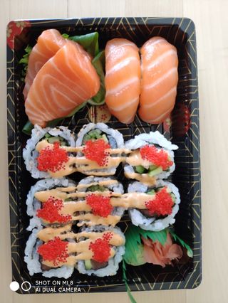 Bandeja Salmón (20 pzas.)