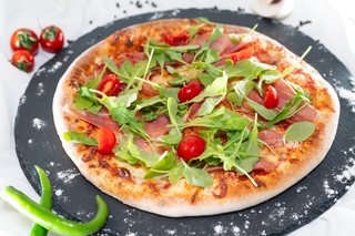 Pizza Crudo e Rucola