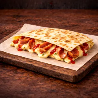 Дон Кесадилья с колбасками / Don Quesadilla sausage