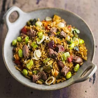 Yakimeshi de ternera Rubia GallegaI