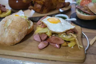 Salchipapa Especial