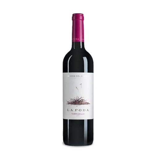 Vino tinto La Poda Tempranillo D.O. Ribera del Duero (750 Ml.)