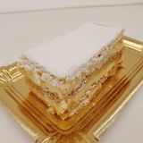 Porción De Hojaldre De Crema