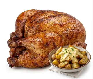 Pollo Asado Con Patatas