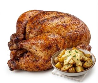 Pollo Asado Con Patatas