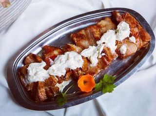 Dimljena svinjska rebra na kajmaku 300g