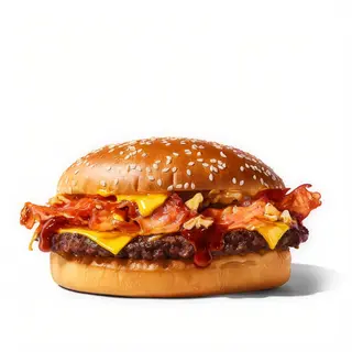 Cheesy BBQ Burger