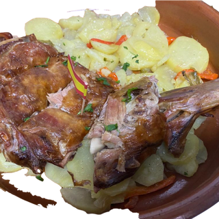 31. Paletilla De Ternasco De Aragón D.O. Con Patatas (1 Kg.)