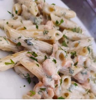 Penne al salmone