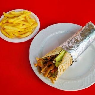 Menú durum grande + patatas + refresco