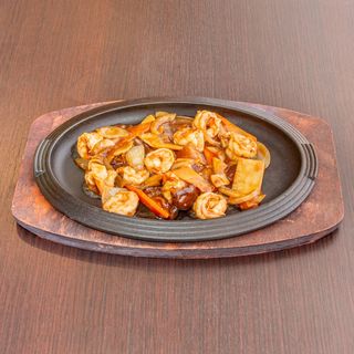 69) Gamberetti alla piastra 