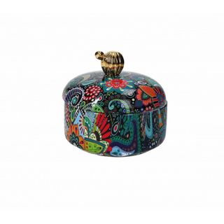 Bomboniera cu capac portelan Hippie