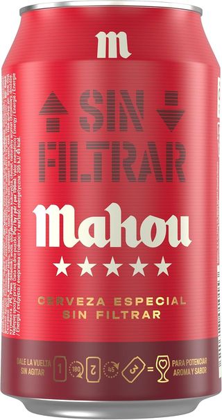 Mahou Sin Filtrar 33cl