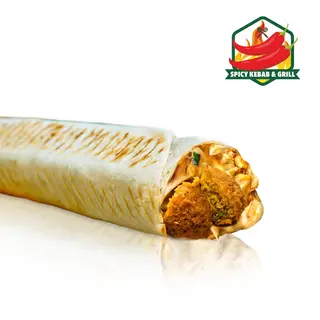 Rollo kebab z Falafelem i serem