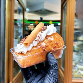 Babà panna e Nutella