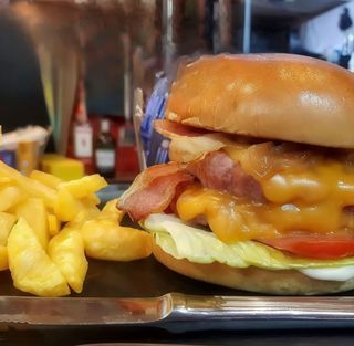Hamburguesa Doble, Bacon Cheeseburguer