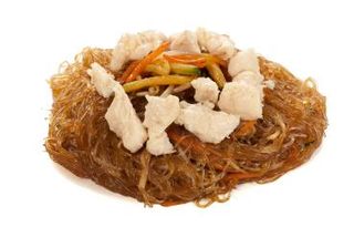 378 Spaghetti di sola con pollo