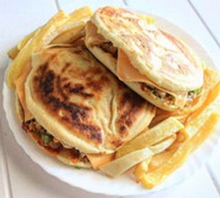 Chapati Omelette Thon