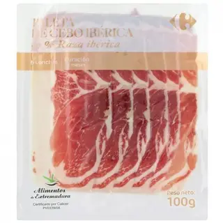 Paleta Cebo Iberico 50% Crf Lonchas 100 Gr.