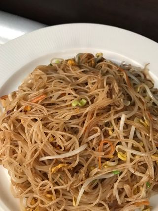 108. Yasai yaki rice spaghetti