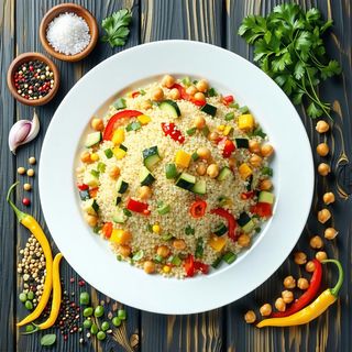 Cus Cus con verdure all'orientale