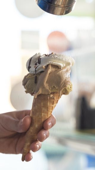 Cono vegan e senza latte