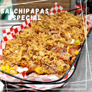 Salchipapas Especial
