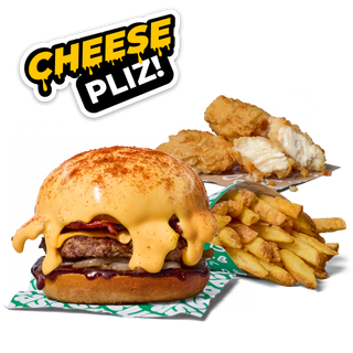 CHEESE LAVA BUFFALO ZESTAW POWIĘKSZONY