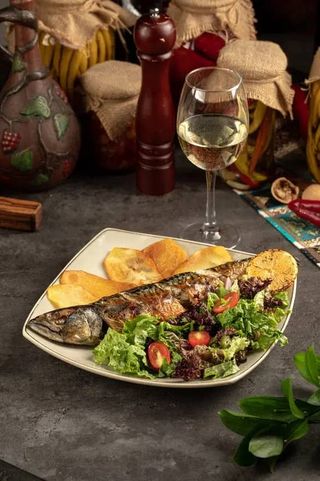 Скумбрия на гриле