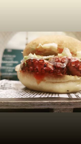 Panino Polpo arrostito cult 