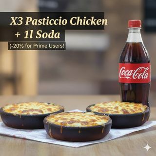 Trio Pasticcio Chicken Edition