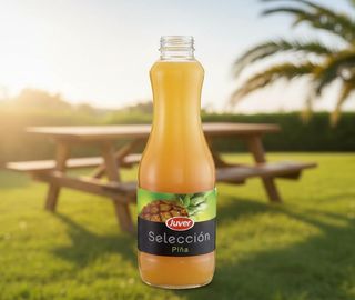 Juver® Zumo de Piña, Botella 20cl