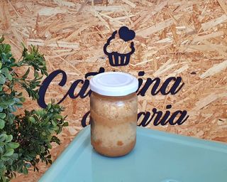 Bolo no Pote - Doce de Leite com Paçoca de Amendoim