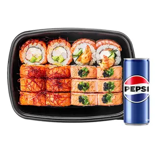 Salmon mini box №4 + Pepsi 0,33 м/б