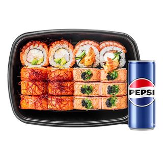 Salmon mini box №4 + Pepsi 0,33 м/б