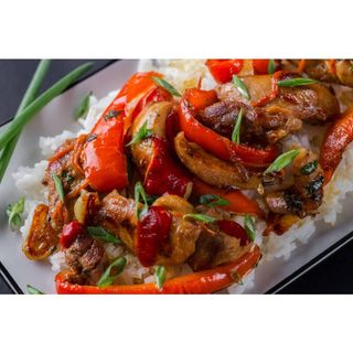 Beef Fry and Rice