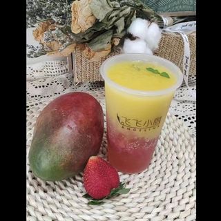 Bubble Te Frutas Con Fresas Y Mango 700ml