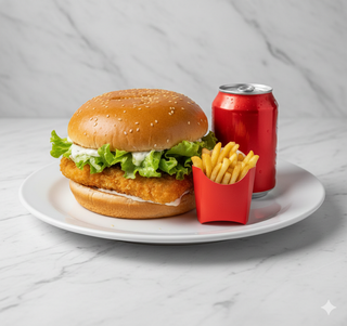 Menú Hamburguesa De Filete De Mar