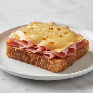 Tostada De Jamón York Y Queso