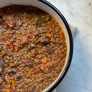 Estofado de lentejas